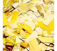 OLYCRAFT 300g Gold Confetti Rectangle Shiny Sequins Confetti Large Christmas Confetti Glitter Wedding Party Table Scatter for Anniversary Concerts Celebrations Party Decorations