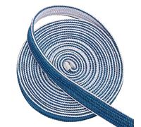 OLYCRAFT 3m Ito Sageo Wrapping Cord Blue White Silk Cords 1.4cm Wide Sword Handle Cord Tsukamaki Sageo Wrapping Cords for Japanese Samurai Sword DIY Tsuka Handle Scabbard Decorative Rope