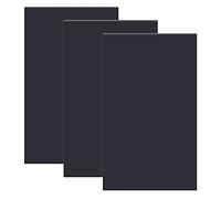 OLYCRAFT 3pcs 15.3x25.5cm Black PVC Foam Board 0.5cm Thick Expanded PVC Sheet Foam Sheets Acrylic Sheet Signs Black Acrylic Blanks for Picture Painting DIY Crafts