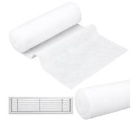 OLYCRAFT 4.5m Vent Filters Media Roll 600-615mm Wide Cotton Cut to Fit Air Vent Filters Electrostatic Airs Filter Media Rolls for HVAC AC Heating Intake Registers Grilles (0.4mm Thick)