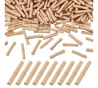 OLYCRAFT 400Pcs Mini Paper Scrolls for Writing 60x32mm Vintage Message Scrolls Mini Writable Paper Scrolls Write-On-It Valentine Message Paper Roll for Wishing Bottles Birthday Present Decor