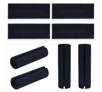 OLYCRAFT 4Pcs Handle Grips 10cm Foam Bike Handlebar Grips Cover Buffer Tube Pad Comfortable Handle Covers Rubber Foam Grip Sponge Bicycle Handle Covers for Fitness Home Garden Bicycle Handlebar