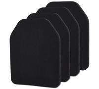 OLYCRAFT 4pcs Vest Inner Plate 31x24x2cm EVA Vest Inner Liner Foam Black EVA Foam Shock Plates Tactical Cushions Carrier Plates for Strength Training Tactical Protective