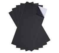 OLYCRAFT 5 Sheets Model Train Road Sticker Paper 60x30cm Black Miniature Asphalt Road Sticker Architectural Model Self-Adhesive Stickers for DIY Miniature Scene Layout