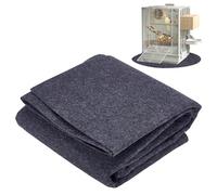 OLYCRAFT 50x47.6 Inch Large Felt Bird Cage Mat 2mm Thick Absorbent Felt Surface with Non-Slip Backing Durable Under Cage Mat Waterproof Under Cages Liner for Birds Reptiles Small Pets Ferret Habitats