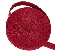 OLYCRAFT 5m Dark Red Ito Sageo Wrapping Cord 12mm Wide Imitation Leather Sword Handle Cord Tsukamaki Sageo Wrapping Cords for Japanese Samurai Swords Handle Rope