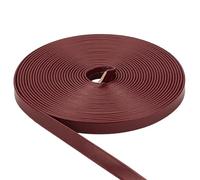 OLYCRAFT 5m Imitation Leather Cord Leather Sageo Wrapping Cord for Japanese Samurai Swords 8mm Wide Samurai Swords Handle Ropes for DIY Crafts - Dark Red
