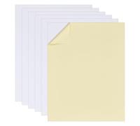 OLYCRAFT 6Pcs White Mounting Boards 35x28cm Self Stick Mounting Boards 2mm Thick Picture Frame Backing Board Cross Stitch Supplies for Cross Stitch Art Projects Display Needlework Craft