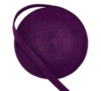 OLYCRAFT 7.7 Yards/7M Purple Ito Sageo Wrapping Cord 13mm Wide Silk-cotton Blend Rope Sword Handle Cord Tsukamaki Sageo Wrapping Cord for Japanese Samurai Katana Swords Handle Rope