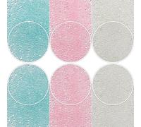 OLYCRAFT 720-1000Pcs 3 Colors Resin Bubble Beads 0.4~3mm 3D Nails Art Decoration Resin Inclusion Fillers No Hole Micro Caviar Beads Water Droplets Bubble Beads for Resin Crafting and Nail Arts Design