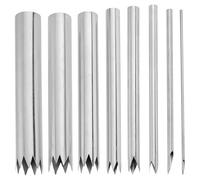 OLYCRAFT 8 Pcs Clay Hole Cutters Stainless Steel Punch Pottery Clay Sculpture Tools Sculpture Ceramic Tools for Pottery Ceramic Clay Craft Hole Puncher for Pottery Sculpture Modeling Toot Set