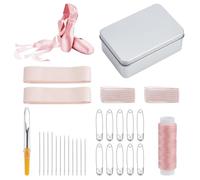 OLYCRAFT Dance Ballet Professional Stitch Dance Ballet Sewing Kit Ballets Shoe Repair Kit Dances Pointe Shoe Professional Stitch and Sewing Kits for Ballets Shoes DIY Crafts Apparel Repair Kits