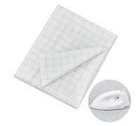 OLYCRAFT Fusible Interfacing with 2.5x2.5cm Grid 1.2x1.83m Lightweight Fusible Interfacing White Non-Woven Interfacings Fabric Iron On Interfacings for Sewing Quilting Handicraft Decor Craft