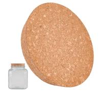 OLYCRAFT Large Cork Bottle Stoppers 15.5~17.5cm Wood Corks Lids Wine Bottle Stoppers Wood Jar Cork Large Tapered Corks for Kitchen Wedding Favor Canning Bottles - 3cm/1.2 Inch Thick