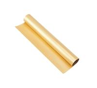 OLYCRAFT Metal Brass Sheet Roll 1000x200x0.02mm Brass Foil Roll Brass Sheet Metal Roll Metal Brass Strip Metal Foil Plate Gold Color Pure Brass Roll for DIY Cutting Crafts Home Decoration