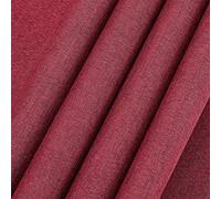 OLYCRAFT Polyester Fabrics Cloth Densely Woven Surface Book Cloth Dark Red DIY Book Cloth with Paper Back for Book Binding Velvet Box Making Scrapbooking Crafts, 430x1000mm (DIY-OC0009-58A-EU13)