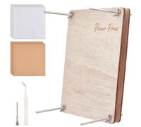 OLYCRAFT Professional Flower Press Kit 8 Layers 27.5x27.5cm Flower Pattern Large Wooden Flower Press Kit DIY Dried Flowers Crafts DIY Pressed Preservation Kit Nice Gift for Adults DIY Flower Lovers