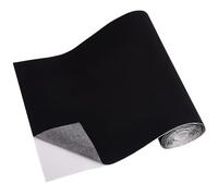 OLYCRAFT Self Adhesive Wool Felt 36cmx3m Black Self Adhesive Felt Fabric Liner 2mm Thick Adhesive Backed Felt Fabric Cuttable Felt Furniture Pads for Hardwood Floors Protecting and Craft Making