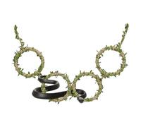 OLYCRAFT Snake Climbing Rings Snake Enrichment Climbing Rings Ball Python Tank Accessories Reptiletank Cage Decor Accessories for Ball Python Corn Snakes Reptile Chameleon Iguana Habitat