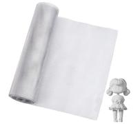 OLYCRAFT White Sculpting Wire Mesh 3mx30cm Aluminum Sculpting Wires Meshs 0.25mm Thick Aluminum Wire Mesh Roll Stainless Meshs Screen for Sculpt Clay DIY Projects Jewelry Making