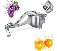 OLYGEE Cast Iron Manual Juicer Hand Press, Heavy Duty Fruit Squeezer with Non-Slip Ergonomic Grip, Easy to Use & Clean, Efficient Extraction for Citrus, Lemon, and Orange - Upgraded 2026 Model