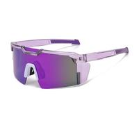 OLYGEE Light Adaptive Safety Glasses, Polarized Auto Darkening Work Glasses for Men, Impact Resistant Protective Eyewear for Outdoor Sports (#L)