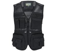 OlyljpinZ Men's Fishing Vest with Multi Pocket Summer Outdoor Mesh Vest Photography Travel Hiking Lightweight Utility Vest Sleeveless Jacket Tools Vest