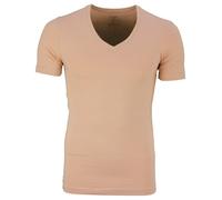 Olymp Body Fit Level Five 5 Basic T-Shirt Skin Color V-Neck 0801 12 24