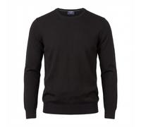 Olymp Casual Men's Knit Sweater Black Solid 0151 11 68