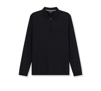 Olymp Casual Men's Zip Long Sleeve Shirt Regular Fit Black 543084 68