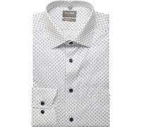 Olymp Comfort Fit Dress Shirt 1064/84/00 White Printed