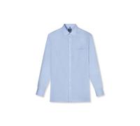 Olymp “Comfort Fit” men's shirt long-sleeved - blue - XXL