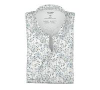 Olymp Level Five 24/Seven Body Fit Men's Business Shirt Blue White 210414 0