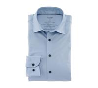 OLYMP Level Five 24/Seven Body Fit Shirt Long Sleeve Jersey Stretch Aqua, blue, 44