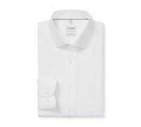 Olymp Level Five 24/Seven Men’s Slim Fit Dress Shirt, White, Kent Collar