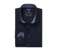 Olymp Level Five 24/Seven Men's Business Shirt Body Fit Blue 217884 18