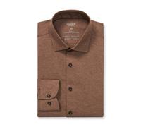 Olymp Level Five 24/Seven Men's Business Shirt Slim Fit Brown 200864 28