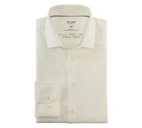Olymp Level Five 24/Seven Mens Slim Fit Business Shirt Beige 073464 20