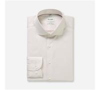 Olymp Level Five Body Fit Men's Business Shirt Beige 206084 22 Nature