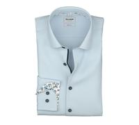 Olymp Level Five Body Fit Men's Business Shirt Blue 215214 11 Bleu