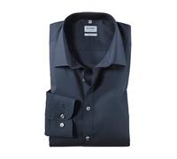 Olymp Level Five Shirt Extra Long Sleeve Body-Fit Navy Dark Blue Blue size 42