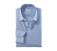 Olymp Level Five Men's Business Shirt Blue Minimal 215774 15