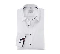 Olymp Level Five Men's Business Shirt White Plain 218874 00