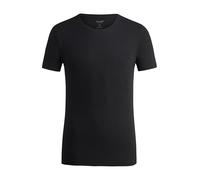 OLYMP Level Five Men's Long-Sleeved T-Shirt Plain Body Fit, Black 68., XL