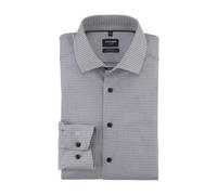Olymp Luxor 24/Seven Men's Business Shirt Brown Minimal 130874 22 Natural