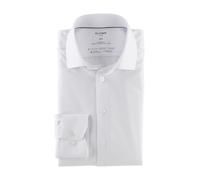 Olymp Luxor 24/Seven Modern Fit Shirt Long Sleeve Twill White, White, 40