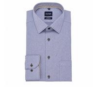 Olymp Luxor Comfort Fit Men’s Business Shirt Blue 106224-18 marine