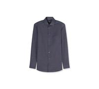 OLYMP Luxor Men's Long-Sleeved Shirt, Faux Plain, 465 Modern Fit 20.19 Global Kent