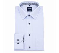 Olymp Luxor Modern Fit Men’s Business Shirt Blau 126224 11 Kent Collar