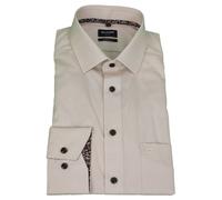 Olymp Luxor Modern Fit Men's Business Shirt Beige 120464 22 Natural